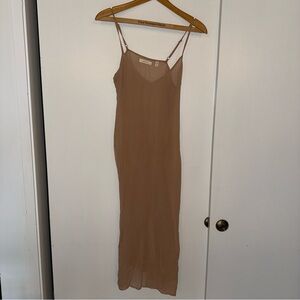 Doên Beige Slip, Long, size small